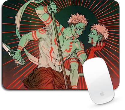 Times Comic The King Of Curses Sukuna Mouse Pad Jujutsu Kaisen Mouse Pad for Computer, PC Mousepad