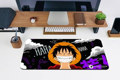KatawarWale One Piece Anime Monkey D. Luffy Desk Mat for Laptop/Pc Mousepad[DM-29] Non Slip Base Mousepad