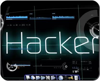dk printing Amazing-hacker Printed Mouse Pad For Gaming And Office Use Mousepad