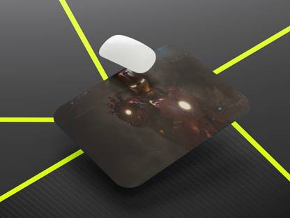 PRINT WALA BABA Iron-man 2 Gaming Mouse Pad Non Slip Base Mousepad