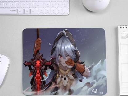 InkWynk Genshin Impact Razor Popular Animated Character | 3mm 9x7Inch Mousepad