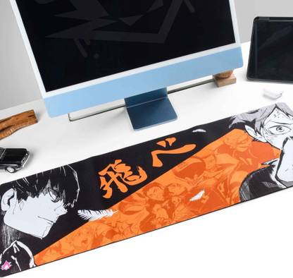 ComicSense Haikyu Anime Desk Mat Extra Large (800mm x 300mm x 3-4mm) Printed Anime Non Slip Base Mousepad