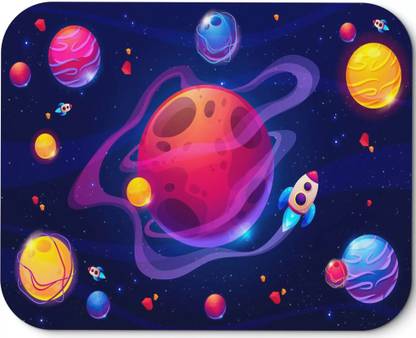 BE UNIQUE Premium Quality Mouse Pad for Laptop, Notebook, Gaming Computer Non-Slip Base Non Slip Base Mousepad