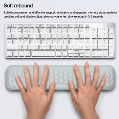 Hofason Keyboard Wrist Rest, Ergonomic Keyboard Pad with PU Leather and Memory Foam Mousepad