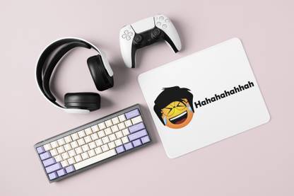 Shoppingara ROFL Emoji- Emoji Printed Mousepad For Emoji Lovers Non Slip Base Mousepad