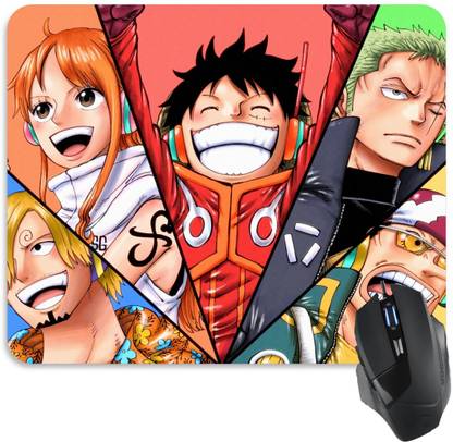 JOJO TRADERS multi anime design oce piece mouse pad Mousepad