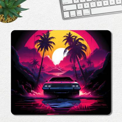 Ourrble GTA Mouse pad with Anti-Slip Rubber Base & Smooth Mouse Control Non Slip Base Mousepad