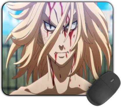 Kirmada Printed Designer Angry Mikey Tokyo Revengers Mouse Pad. Mousepad