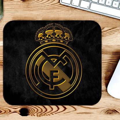 Gfylo Real Madrid Printed Mouse pad Smooth Surface and anti-Slip Non Slip Base Mousepad