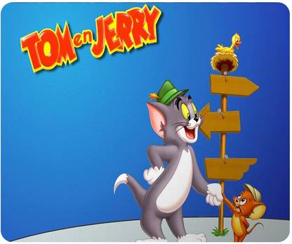 PrintingZone Compatible Print Tom & Jerry Mouse Pad (8 inch X 7 inch) (MP-332) Mousepad