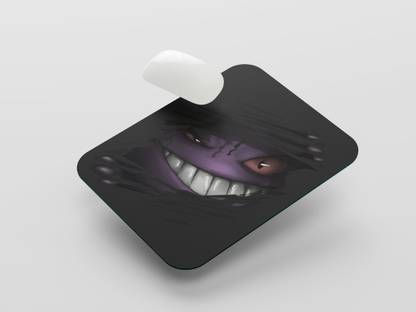 BKM GENGAR BLACK MOUSE PAD Non Slip Base Dual Sided Mousepad