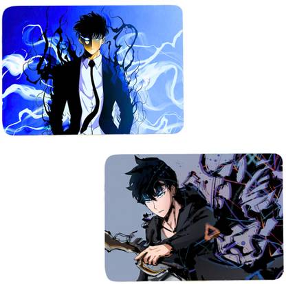 Nexix Designs Solo Leveling Anime Mouse Mat, Computer Mouse Pad, Mouse Pad For Laptop Non Slip Base Mousepad