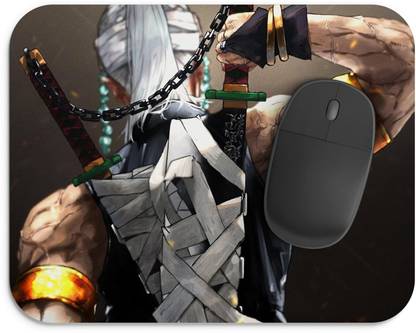 Demon Slayer Uzui NoDouBt Designs Anime Mouse Pad for Laptop Desktop Mousepad