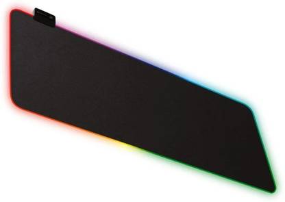 ZEBRONICS Blaze XL RGB Mouse Pad, Micro Weave, 13 RGB Modes, Anti-Slip Base Mousepad