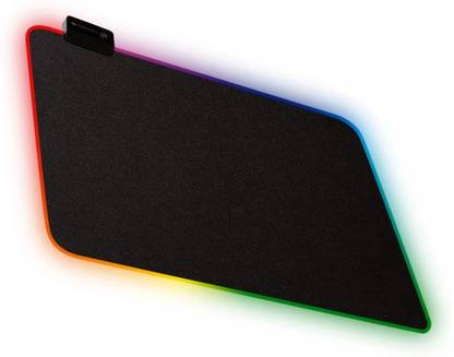 ZEBRONICS Blaze RGB Mouse Pad, Micro Weave, 13 RGB Modes, Anti-Slip Base Non Slip Base Mousepad
