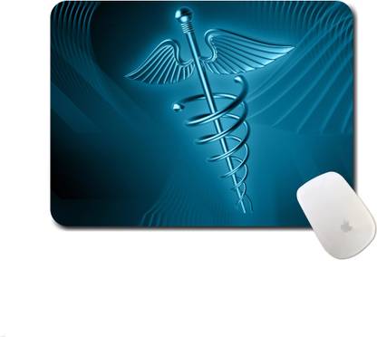 whats your kick Doctor Inspired Anti Slip Rubber Base Printed Mouse Pad - D2 Mousepad