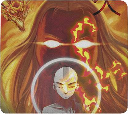 REVAMAN Aang's Blaze: Avatar The Last Airbender Fire Mode Mouse Pad - Limited Edition" Mousepad