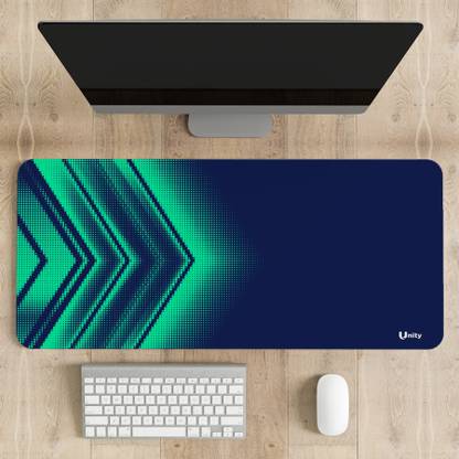 UNITY Gaming Desk Mat For Precision Gaming - Non-Slip Design Waterproof Surface Non Slip Base Mousepad