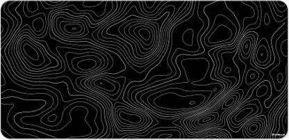 PRINTNAWAB Topography Nonslip Base Premium XL Mousepad for Laptop, Desktop, Gaming Non Slip Base Mousepad