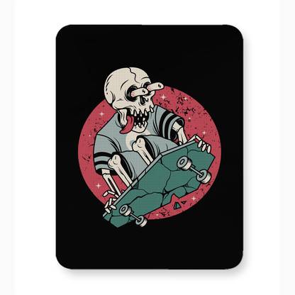ICARUSBOX Icarus Box skull hello playing skateboard Mouse Pad Mat Anti-Slip Rubber Base Mousepad