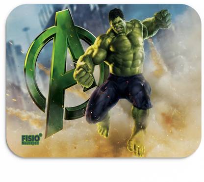 Fisio Printed Hulk is Here for Your Computer table Smash & Win Games With This Nonskid Mousepad