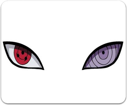 MITTRA INDIACRAFT Anime Mouse Pad - Computer Naruto Sharingan Eye Printed Mousepad . Mousepad