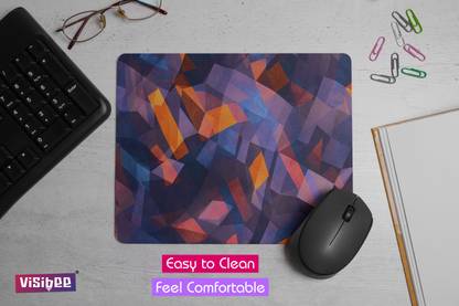 Visibee Abstract Gaming Mousepad (Multicolor) VBMP018 Mousepad
