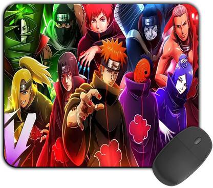 Kirmada Gaming Mouse Pad - Akatsukui (Naruto) Smooth Surface Non Slip Base Mousepad