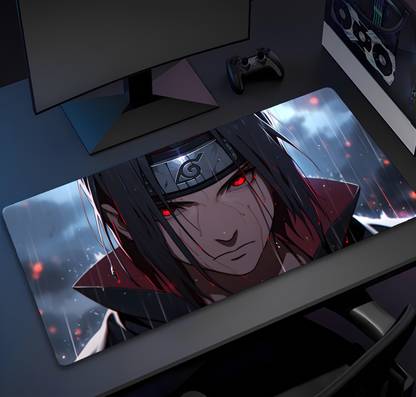 Eshaaver Animie Printed itachi uchiha Laptop & Desktop Mat /Desk Pad Non Slip Base Mousepad