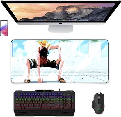 Times Comic Gear 2 Luffy One Piece Mouse Pad - Computer Mouse pad for Desktop & Gaming Pc Mousepad