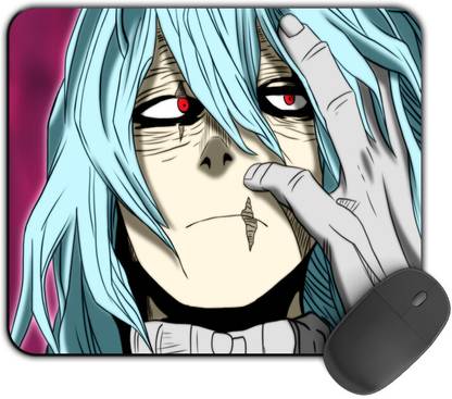 Kirmada Printed Design Mouse Pad Shigaraki Face Non-Slip My Hero Acadamia Mousepad