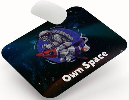Bhaarat Deal Space Themed Mouse Pad for Gamers & Students with Smooth Cloth Surface Mousepad