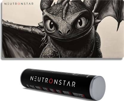 NEUTRONSTAR Animation Series Toothless Universal Gaming Non Slip Base Mousepad