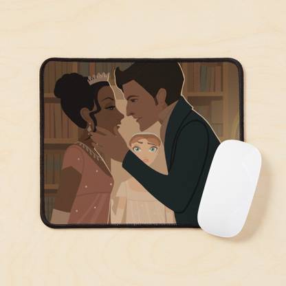 craft maniacs BRIDGETON LOVERS OF 1813 ERA MOSUEPAD FOR BRIDGERTON LOVERS Non Slip Base Mousepad