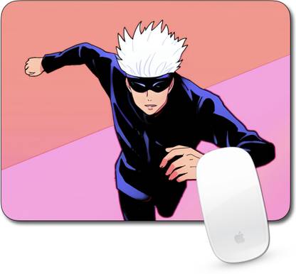 Times Comic Jujutsu Kaisen Gojo Mousepad | Gojo Running Mousepad For Laptop,Computer And Pc Mousepad