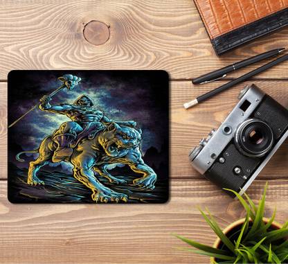 BYSR FASHION Skull Mousepad Anti Slip Printed Mouse Pad For Computer (9X7 Inch) AP-853 Mousepad