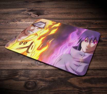 Printwala Naruto Mouse Pad Printed Mousepad For Laptop Pc (9x7 Inches)(LMP-406) Non Slip Base Mousepad