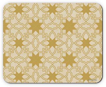Fatfatiya Rajasthani Jali Design Laptop Mouse Pad Non Slip Base Mousepad