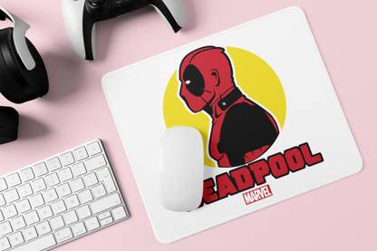 Nidhii Sales Deadpool (side view) - Animated Themed Printed Mousepad Non Slip Base Mousepad