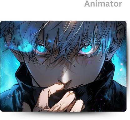 ANIMATOR Anime Printed Mousepad with Smooth Mouse Control for Laptop, (Gojo Scarf) Mousepad