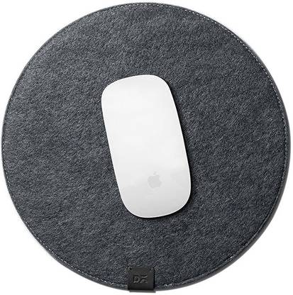 DailyObjects Orb Felt Duo Mouse Pad (Black) Mousepad