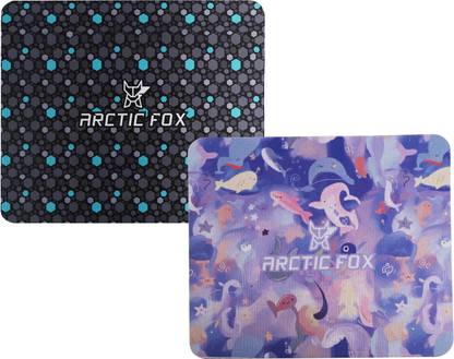 ARCTIC FOX Non-Slip Rubber Base Mouse Pad for Desktop and Laptop Mousepad (Hexad & Trawi) Mousepad