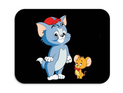 Ghuchadu Tom And Jerry Printed Mouse Pad For Computer / Laptop Mousepad