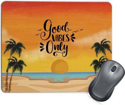 TrendoPrint MP39 Mouse Pad with Anti-Slip Rubber Base & Smooth Mouse Control Mousepad