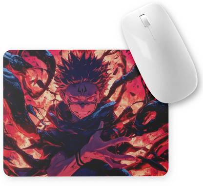 Aniithing Sukuna Anime gaming Mouse Pad Non-Slip Rubber Base for Computer leptop MousePad Non Slip Base Mousepad