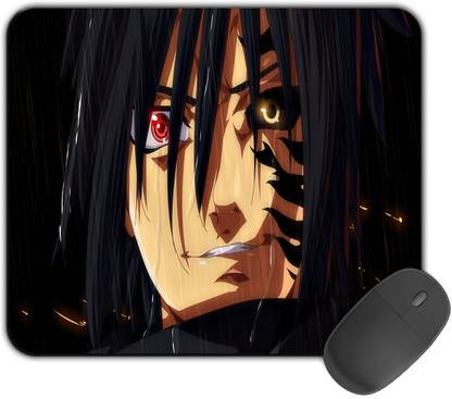 Kirmada Gaming Mouse Pad - Sasuke Cursed Form (Naruto) Smooth Surface Non Slip Base Mousepad