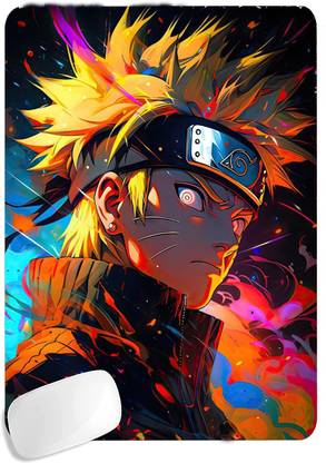 FLEXII naruto scary eyes Non Slip Base Mousepad