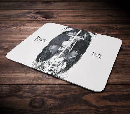 Printwala Death Note Mouse Pad Printed Mousepad For Laptop Pc (9x7 Inches)(LMP-204) Non Slip Base Mousepad