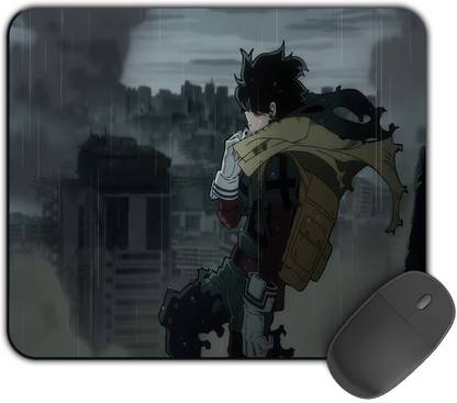 Kirmada Printed Design Mouse Pad Sad Deku Non-Slip My Hero Acadamia Mousepad