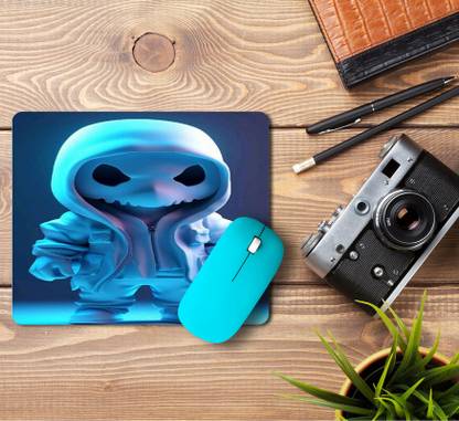 BYSR FASHION Ghost Mousepad Anti Slip Printed Mouse Pad For Computer (9X7 Inch) AP-696 Non Slip Base Mousepad